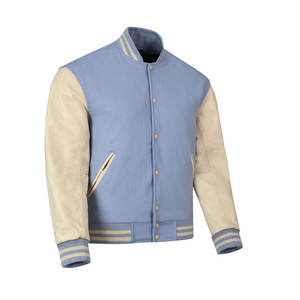 Chaqueta Varsity de Satén Transpirable con Logotipo Personalizado para Hombre, Precio al por Mayor, Chaquetas Varsity Personalizadas para Hombre - Product Image 2