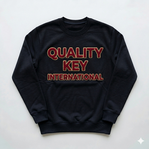 Premium Cotton Crewneck Sweatshirt Custom Embroidery Logo Wholesale <b>Men's</b> Hoodies & Sweatshirts - Product Image 4