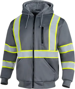 Customized High Visibility Softshell Jackets Hi Vis <b>Waterproof</b> <b>Working</b> Security Safety Reflective Jacket Hooded Camouflage - Product Image 3