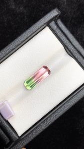 Tourmaline Verte Naturelle Pastèque, Pierre Précieuse en Pierre Brute, Coupe Octogonale, Taille Libre, Qualité Exceptionnelle, Grade Rare, Certifiée par un Certificat Tierce Partie, pour Bijoux - Product Image 3