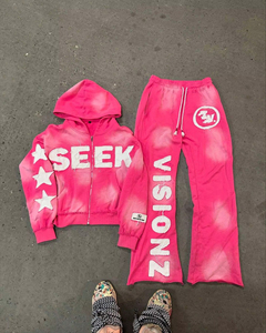 Conjunto Deportivo para Hombre con Estampado Acid Wash, Ropa Deportiva Premium, Tela Ligera y Cómoda, Diseño Moderno con Estampado Acid Wash para Gimnasio - Product Image 4