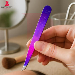 Pinzas de precisión con punta inclinada de acero inoxidable multicolor para depilar cejas, pinzas para eliminar el vello facial para mujeres y hombres - Product Image 6