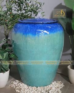 Dispositif d'eau en béton léger avec décoration de jardin en fibre de verre Design de paysage Vietnam Factory - Product Image 2