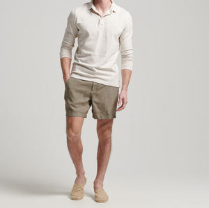 Pantalones Cortos Casuales para Hombre, Estampado Animal, 100% Algodón Transpirable, 220gsm, Estilo Urbano Holgado, Cintura Elástica Alta, Cómodos - Product Image 1