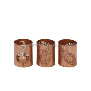 Soporte votivo de metal de hierro de diseño único para espacios de lujo, centros de mesa de comedor, esquinas espirituales y decoración de altar - Product Image 5