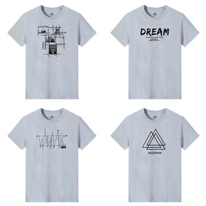 Camisetas grises de algodón para hombre, nuevas camisetas cortas ajustadas con cuello redondo, ropa masculina informal para viajes, 31 estilos, tallas grandes M-6XL - Product Image 2