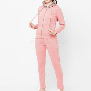 Cotton <b>Polyester</b> Wholesale Price Women Fleece <b>Tracksuits</b> Quick Dry <b>Tracksuits</b> Long Sleeves Women Heavy GSM <b>Tracksuits</b> - Product Image 2