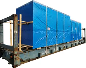 Waterproof Transportation Solid Box Wooden Crates Customized Packing Logistics container