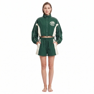 Ensemble coupe-vent léger d'été pour femmes, vêtements de sport décontractés et tendance - Product Image 1