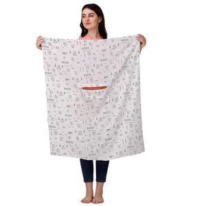 Bufanda de algodón con máscara, tamaño universal, útil para el conductor del vehículo, protección UV contra la luz solar, diseño estampado en blanco - Product Image 1