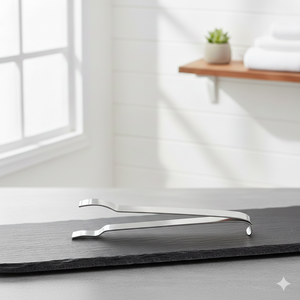 Pinzas de acero inoxidable para servir alimentos, utensilios de cocina de calidad superior, para hielo, Económico - Product Image 1