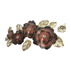 Arte de pared de Metal de estilo Floral decorativo para colgar en la pared de lujo de alta calidad en diferentes colores, perfecto para agregar encanto a cualquier habitación - Product Image 6