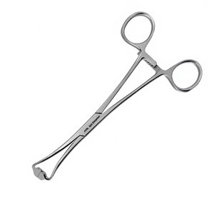 Pince à tissus de qualité supérieure, 6 pouces, en acier inoxydable allemand, instruments chirurgicaux médicaux pour obstétrique et gynécologie, réutilisable - Product Image 4