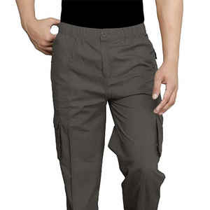 Pantalon cargo homme en coton et polyester, dernière collection, tendance, pour le travail – Offre spéciale - Product Image 4