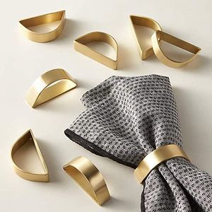 Classic Metal Napkin Ring Suitable For Formal Dining And Luxury <b>Table</b> Settings - Product Image 4