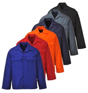 Chaqueta de Trabajo Personalizada Unisex Impermeable de Alta Visibilidad, Resistente, de Lona y Algodón, Uniforme Industrial para la Construcción - Product Image 6