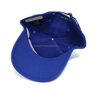 New Hot Custom Design 5 Panel Adults Cotton Baseball <b>Caps</b> With 3D Embroidery Logo Sports Hats For Man And Women - Product Image 5
