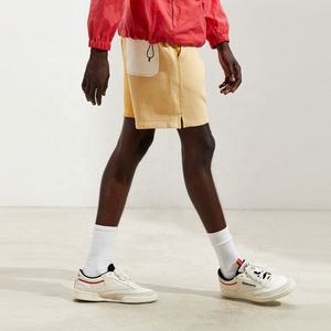 Men's Casual Mid-Waist Cotton French Terry <b>Shorts</b> Elastic Waist Drawstring Breathable Streetwear-Style for <b>Gym</b> Use Solid Graphic - Product Image 5