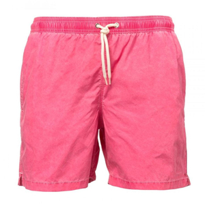 Shorts Amarillos para Hombre con Estampado de Velero Rojo, Secado Rápido, Cordón Ajustable, Cintura Media, 100% Poliéster - Product Image 2