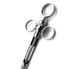 Seringues dentaires manuelles auto-aspirantes en acier inoxydable allemand, instruments de laboratoire dentaire réutilisables, fournitures pour les cliniques et les professionnels - Product Image 2