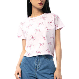 Blusas y Camisetas de Moda Urbana para Mujer, Ropa Casual Sólida, 100% Algodón, Secado Rápido, Ecológica - Product Image 1