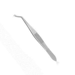 10 cm Stainless Steel Capsule Forcep New Arrival Manual Power Source 45 Degree Curved Surgical Instrument by <b>Blush</b> surgical - Product Image 2