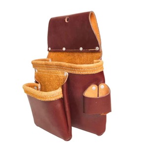 Sac à outils en cuir multi-usages robuste, fabriqué au Pakistan, de haute qualité, personnalisable OEM, imperméable, vente en gros, best-seller - Product Image 5