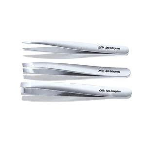 Pinzas de Acero Inoxidable para Depilación Facial y de Cejas, Uso Profesional y de Salón, Kit de Depilación Duradero y Ecológico - Product Image 1