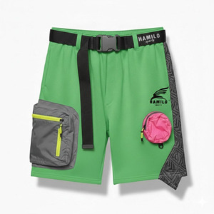 2024 Men's Casual Cotton Shorts Lightweight Breathable Solid Pattern Best Selling Loose Fit Design <b>Elastic</b> Waist Closure Digital - Product Image 3