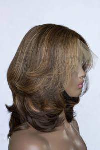 Peluca de pelo Remy vietnamita de 30 pulgadas al por mayor para mujeres negro con Top de encaje HD capa suave de la sensación de la mano cutícula alineada Top de encaje - Product Image 5