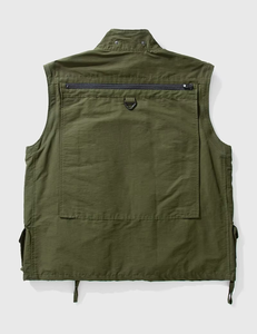 Chaqueta de Pesca Modular 3 en 1 Personalizada con Mangas Desmontables, Multibolsillos, Impermeable, Cortavientos, de Lona, para Exteriores - Product Image 2