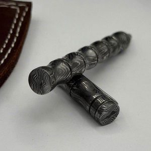 Bolígrafo de Lujo Hecho a Mano con Acero de Damasco para Reuniones Ejecutivas, Negocios y Colección Personal - Product Image 5