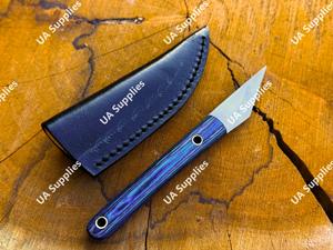 มีดคอเหล็กกล้าไร้สนิมคุณภาพพรีเมียมขนาด 2 นิ้ว ด้ามไม้ - มีดอเนกประสงค์ EDC สำหรับขายส่ง ถูกกฎหมาย รับผลิตแบบ OEM พร้อมปรับแต่งได้ - Product Image 5