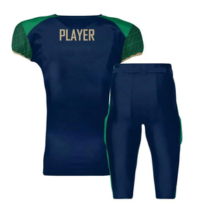 Uniforme de Fútbol Americano Transpirable de Secado Rápido de Alta Calidad, Uniforme de Fútbol Americano Personalizado 100% Poliéster Martial - Product Image 2