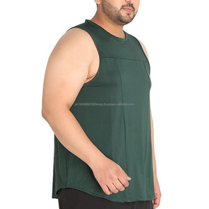 Débardeur de sport pour homme sans manches sur mesure de haute qualité, couleur unie, respirant, pour la musculation, haut de fitness - Product Image 3