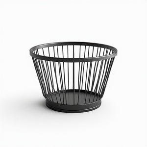 Cesta de Frutas de Aluminio de Diseño de Lujo, Elaborada para Hogares Contemporáneos con Apariencia Refinada y Funcionalidad Práctica para el Uso Diario - Product Image 1