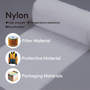Média filtrant non tissé meltblown en nylon HTPA résistant à 200 °C | Personnalisable | Pour les applications de filtration - Product Image 2