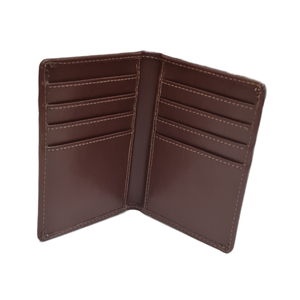 Portefeuille pour hommes femmes PU cuir Bifold RFID élégant mince à la main porte-cartes de crédit - Product Image 4