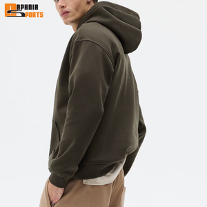 Ventes en gros de sweats à capuche pour hommes de qualité supérieure, coupe classique, ensembles de vêtements de sport, streetwear, logos imprimés personnalisés, 100% coton molletonné - Product Image 4
