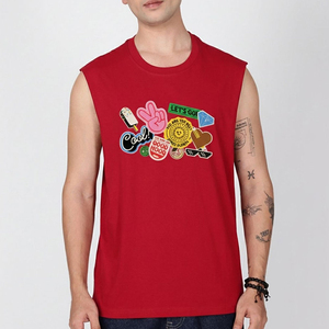 Conception respirante idéale pour l'été, t-shirt sans manches pour homme, tissu doux de qualité supérieure, haut décontracté et athlétique, léger - Product Image 1