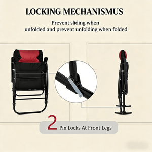 Sedie a dondolo da giardino, comodi mobili da esterno - Product Image 4