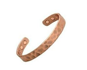 DIY Copper Cuff <b>Bracelet</b> – Pure Copper Magnetic Therapy Bangle with 3 Magnets Adjustable Open Cuff <b>Arthritis</b> Pain Relief Jewelry - Product Image 2