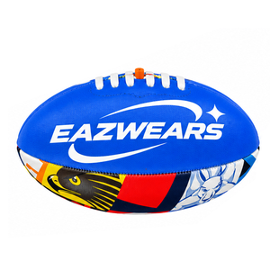 ลูกบอลกีฬา AFL รูปวงรี คุณภาพสูง ผิวสังเคราะห์ เย็บเสริมความแข็งแรง อุปกรณ์ฝึกซ้อม ลายสั่งทำได้ ขายส่ง ส่งออก จำหน่ายจำนวนมาก - Product Image 5