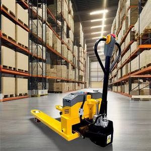 Nieuwe Zware 2 Ton 3ton Volledig Elektrische Rwd <span class=keywords><strong>Pallet</strong></span> Truck Jack Polyurethaan Band Semi-Elektrische <span class=keywords><strong>Trolley</strong></span> Grote Capaciteit Voor - Product Image 3