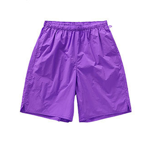 Shorts de course en nylon pour hommes, taille élastique, couleur unie, décontractés, séchage rapide, respirants, légers, pour l'entraînement, la gym, le sport, fabrication usine - Product Image 3