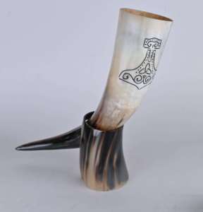 Cuerno Vikingo Artesanal Natural del Proveedor Más Vendido, Artesanía Pulida Hecha a Mano de Alta Calidad para Compradores al por Mayor - Product Image 4