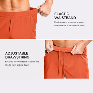 Pantalones Cortos Deportivos Casuales para Hombre, de Moda, para Fitness, Running, Tenis, Baloncesto, Corte Holgado, Cintura Elástica, con Logotipo Personalizado, para Gimnasio - Product Image 5