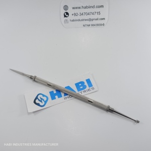 Herramienta de Uñas de Acero Inoxidable HABI INDUSTRIES, Cuchilla Curva de Doble Punta, Abertura de Mandíbula Ancha, Profesional para el Cuidado de los Dedos y Manicura - Product Image 2