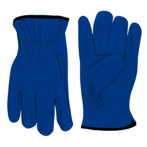 High Protective Premium Cowhide Grain Leather <b>Driver</b> Safety <b>Gloves</b> Industrial Work Driving Fireproof Anti-Static Anti-Slip - Product Image 3