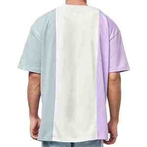 Camiseta de Hombre Personalizada de Color Sólido de Secado Rápido con Hombros Caídos, Camiseta de Moda Informal para Verano - Product Image 1